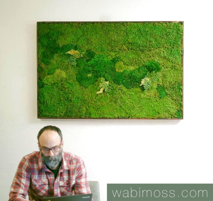 Moss Art Gallery Moss Art Pieces and Projects WabiMoss