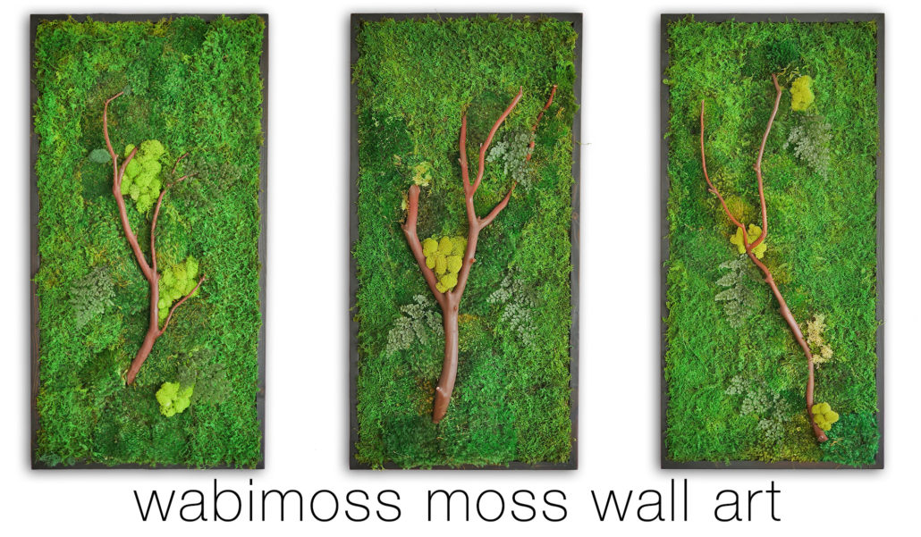 Moss Art Gallery Moss Art Pieces and Projects WabiMoss