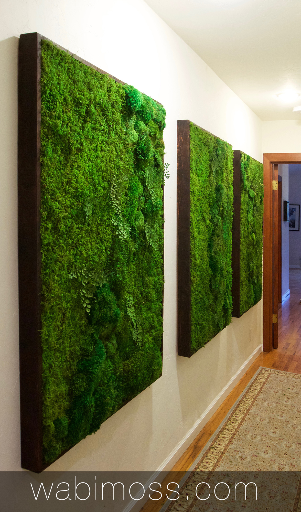 custom moss wall art