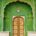 PAntone greenery color of the year door