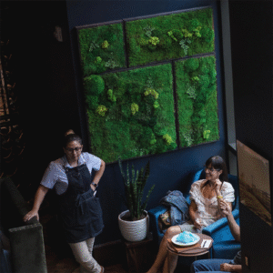 Moss Wall Art for Small Business