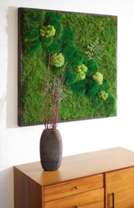 Residential Moss Wall Art